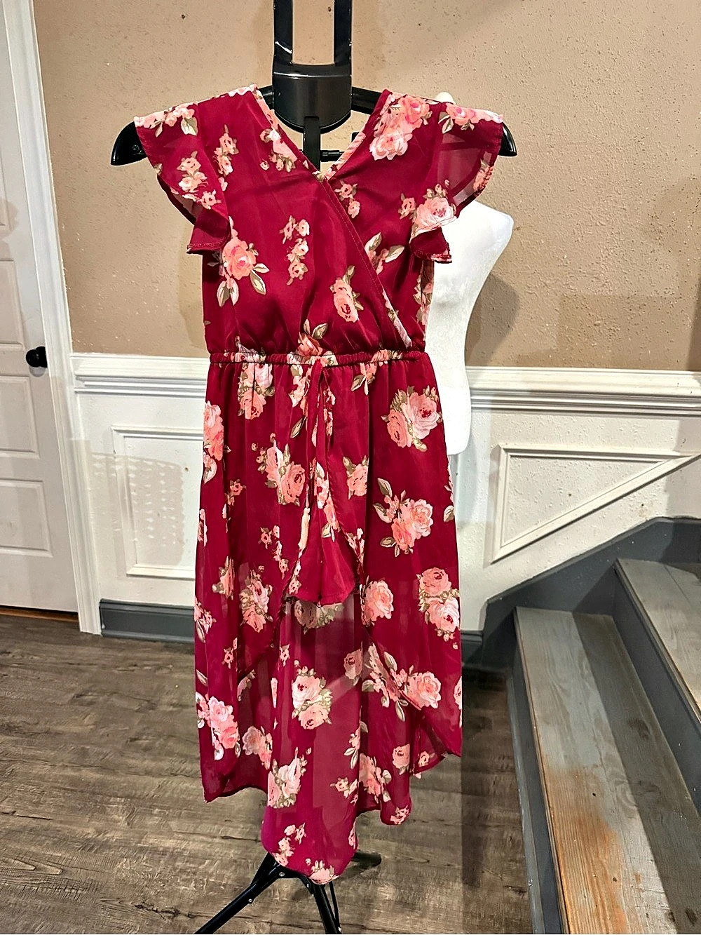 Japna Kids Girls Floral Romper Dress